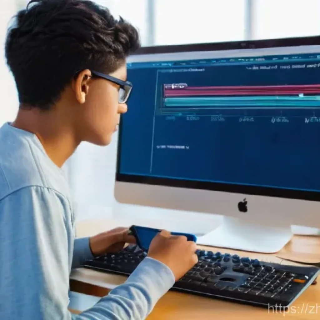 네트워크 실기 시험에서 실수하지 않는 비결 - **Prompt:** A young, determined network engineering student, in their early twenties, with short, ne...