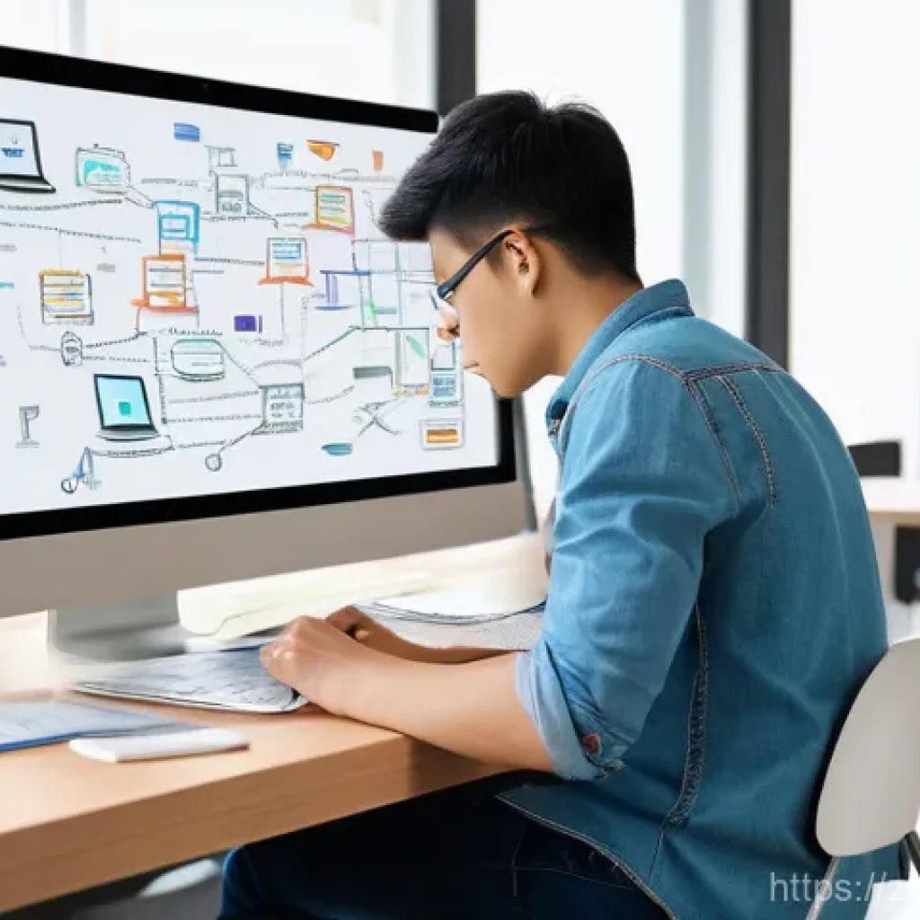 네트워크 실기 시험 대비 효과적인 학습 계획 - **Prompt 1: Deep Understanding and Visualizing Network Concepts**
A young adult (around 20-25 ye...