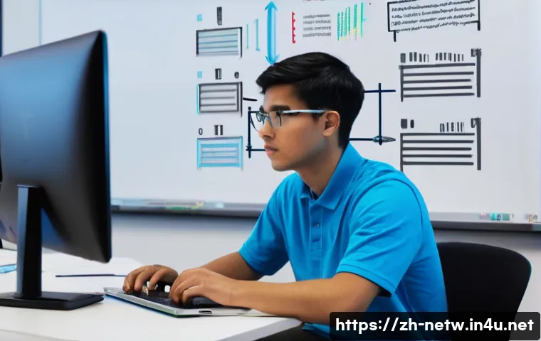 네트워크관리사 취득을 위한 추천 학습 자료 - **Prompt for "Network Administration Basics & Lab Environment":**
    "A young, focused network admi...